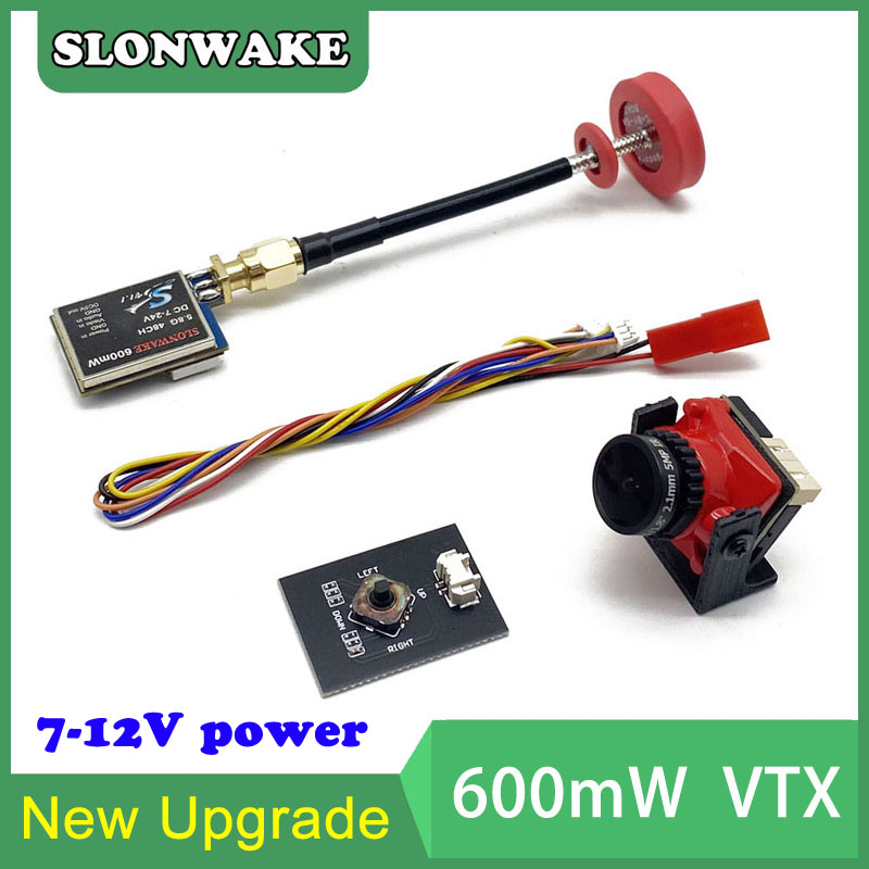 Drone Rc Receiver And Transmitter - 5.8G 48CH 600mW adjustable VTX-CAM FPV