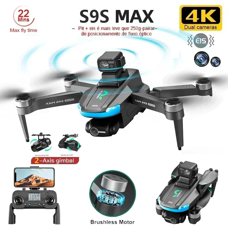 Rc Drone Uav - NEW S9S MAX MINI Drone 4K