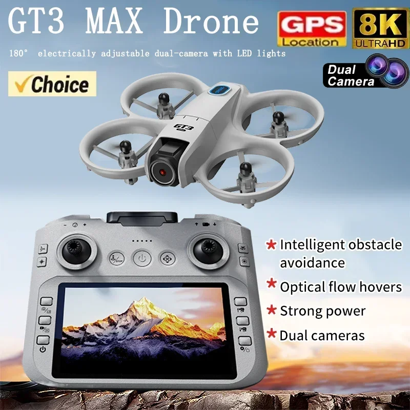 Rc Drone Uav - 2026 NEW GT3 Mini With LED