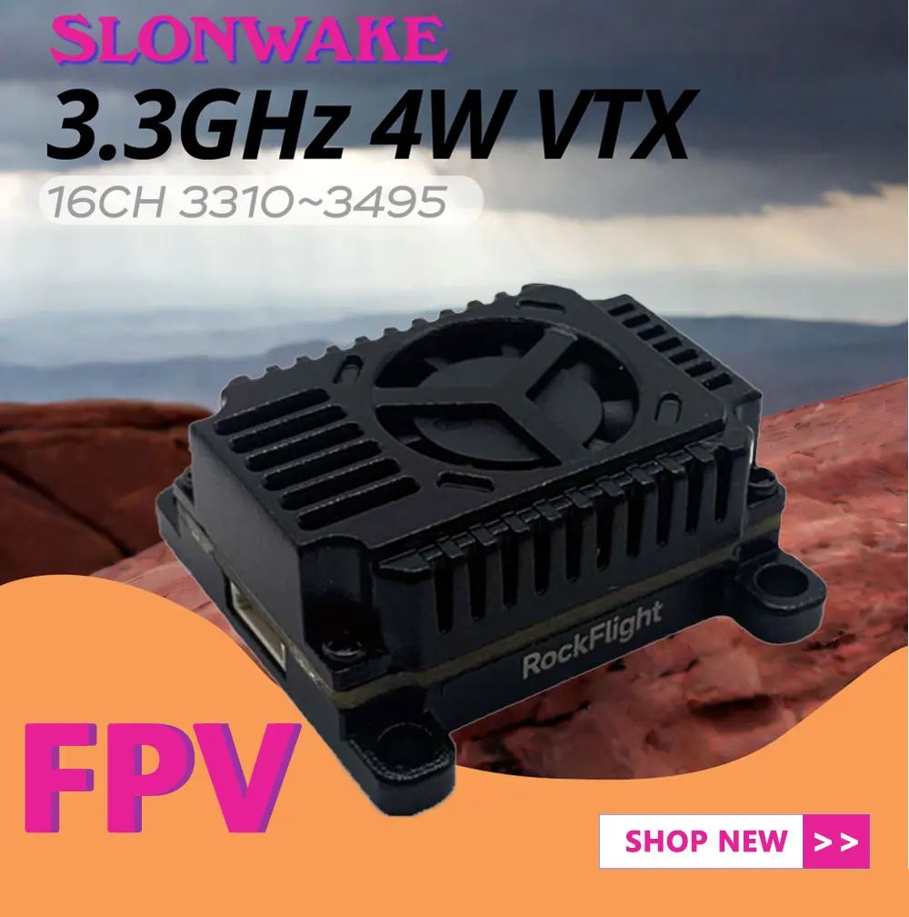 SLONWAKE FPV 3.3G 16CH 4000mW  - Drone Rc Receiver And Transmitter review and price