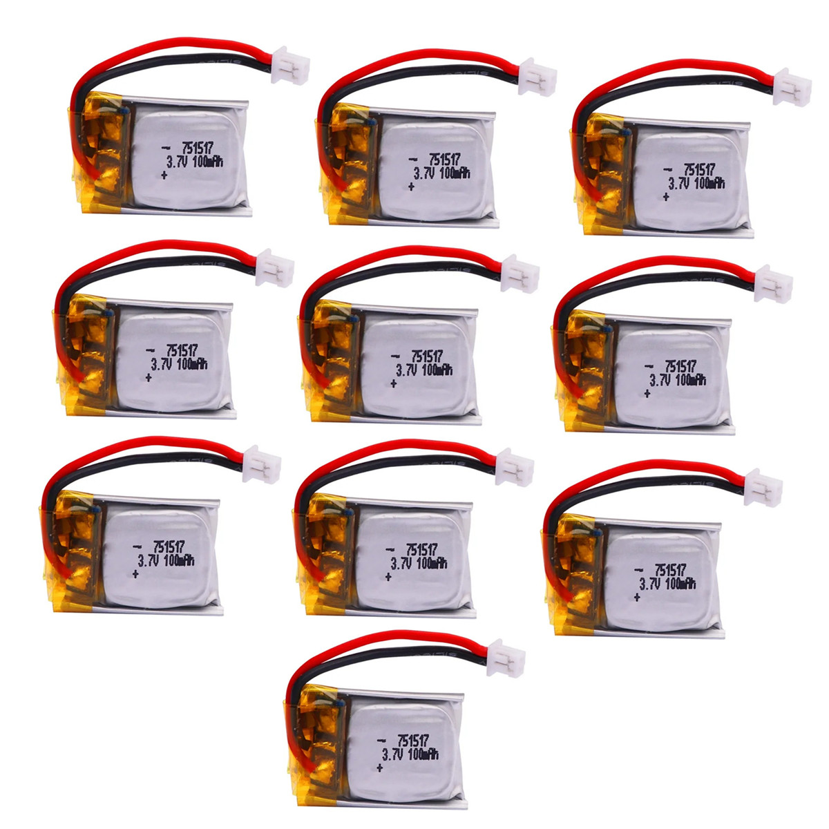 1-10PCS 3.7V 100mAh 751517 FQ7 - Drone Fq777 Rc Quadcopter review and price