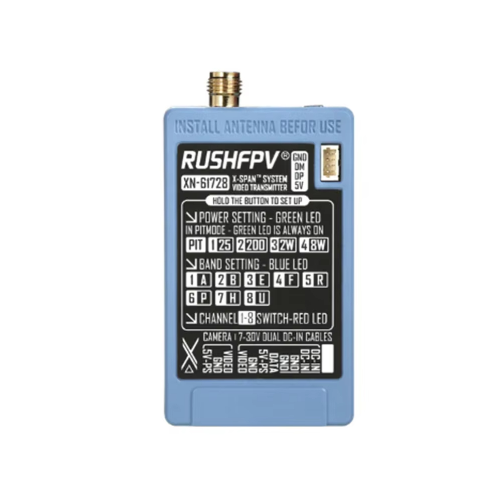RUSHFPV 6.1‑7.2G 8W X61728 VTX - Drone Rc Receiver And Transmitter review and price