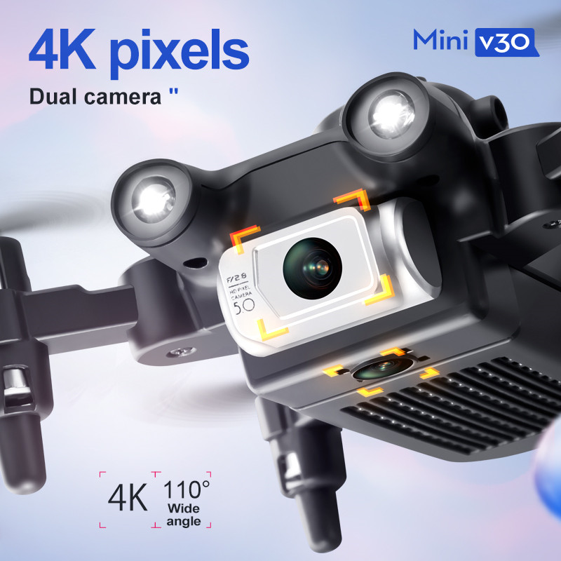 Mini V30 WiFi FPV Drone With 4 - Rc Drone Uav review and price