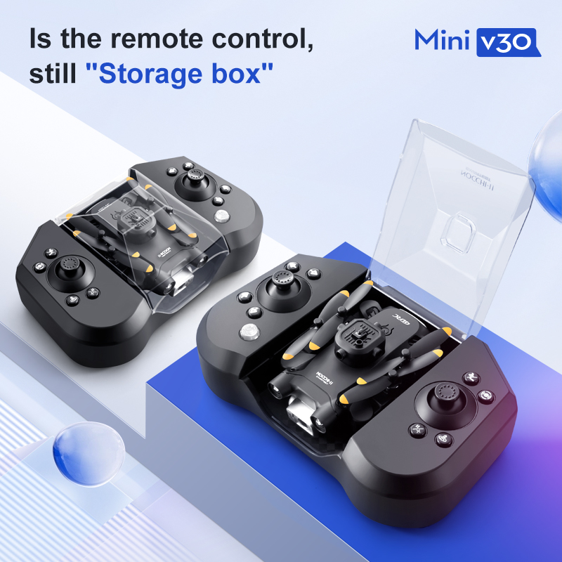 Mini V30 WiFi FPV Drone With 4 - Rc Drone Uav review and price