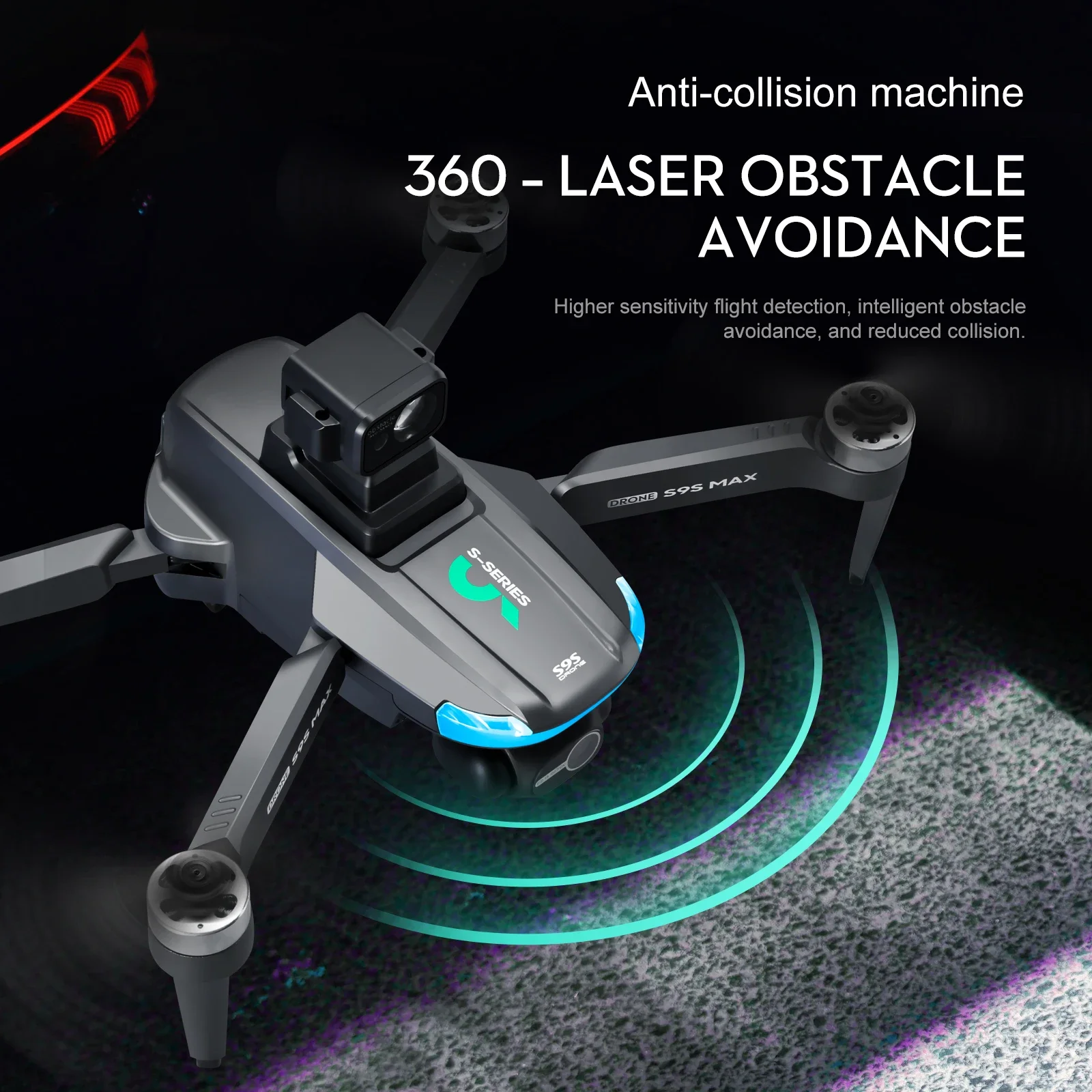 NEW S9S MAX MINI Drone 4K 2-Ax - Rc Drone Uav review and price