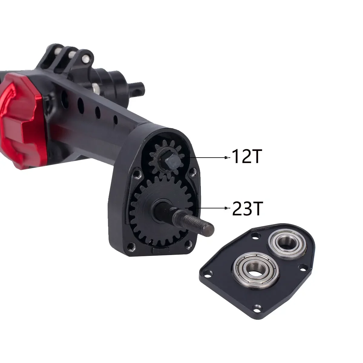 CNC Aluminum SCX10 III Front R - Rc Crawler Axle Parts review and price