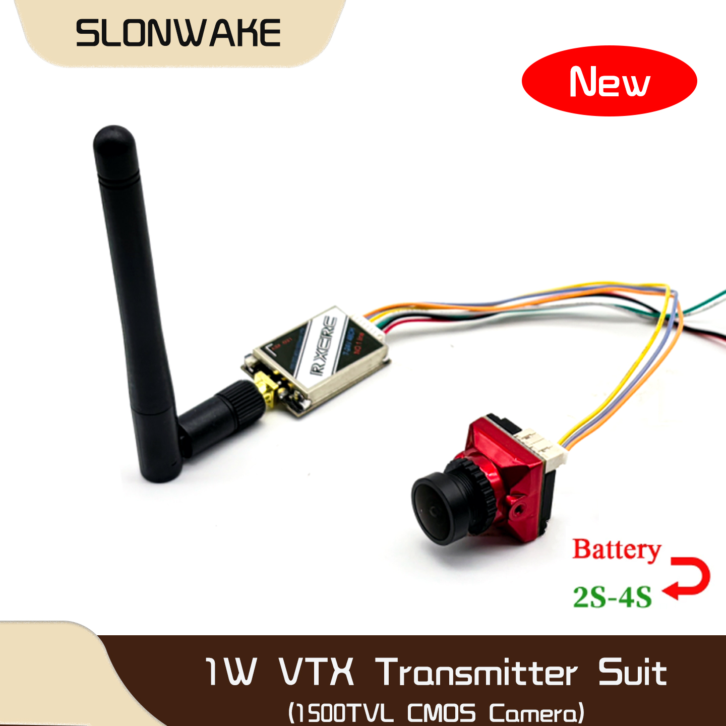 SLONWAKE  5.8G 48CH 1W VTX 100 - Drone Rc Receiver And Transmitter review and price