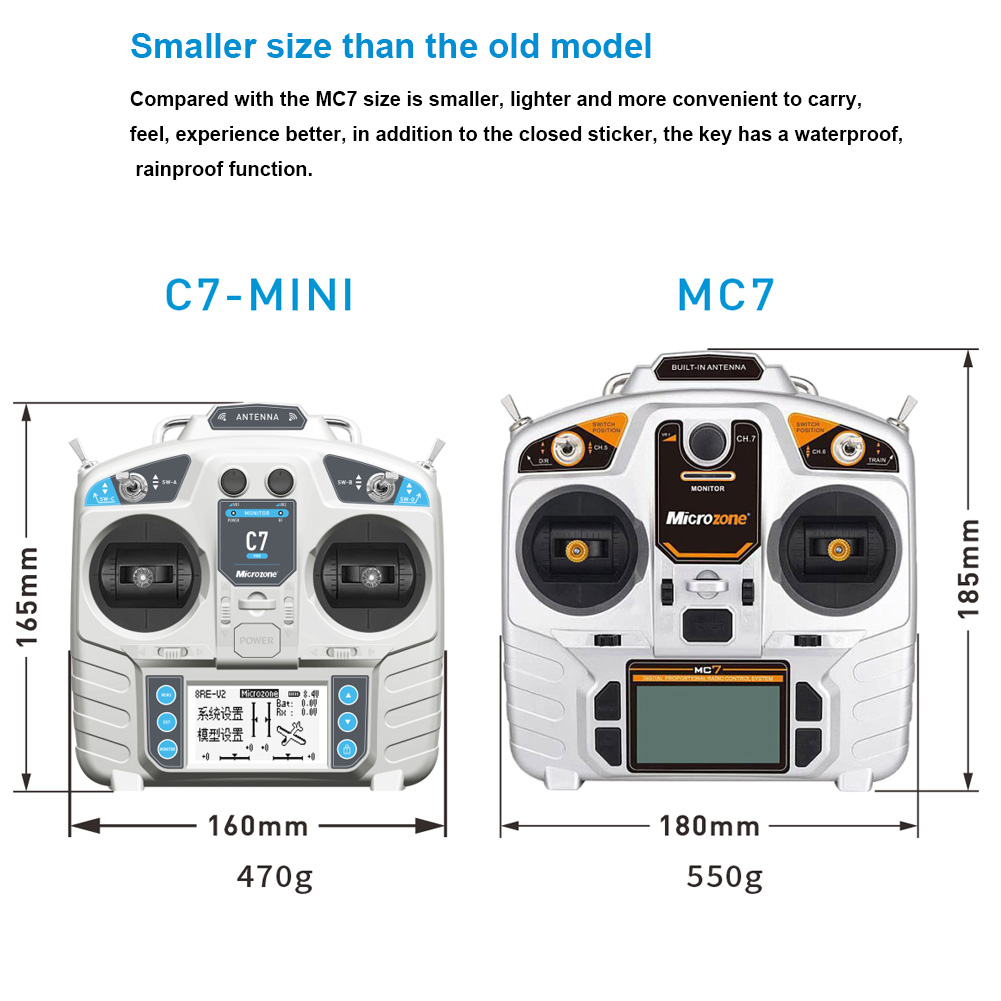 MicroZone MC7 Controller C7 MI - Drone Rc Receiver And Transmitter review and price