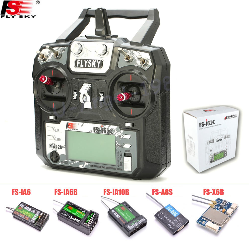 FLYSKY FS-i6X FS i6X 10CH 2.4G - Drone Rc Receiver And Transmitter review and price