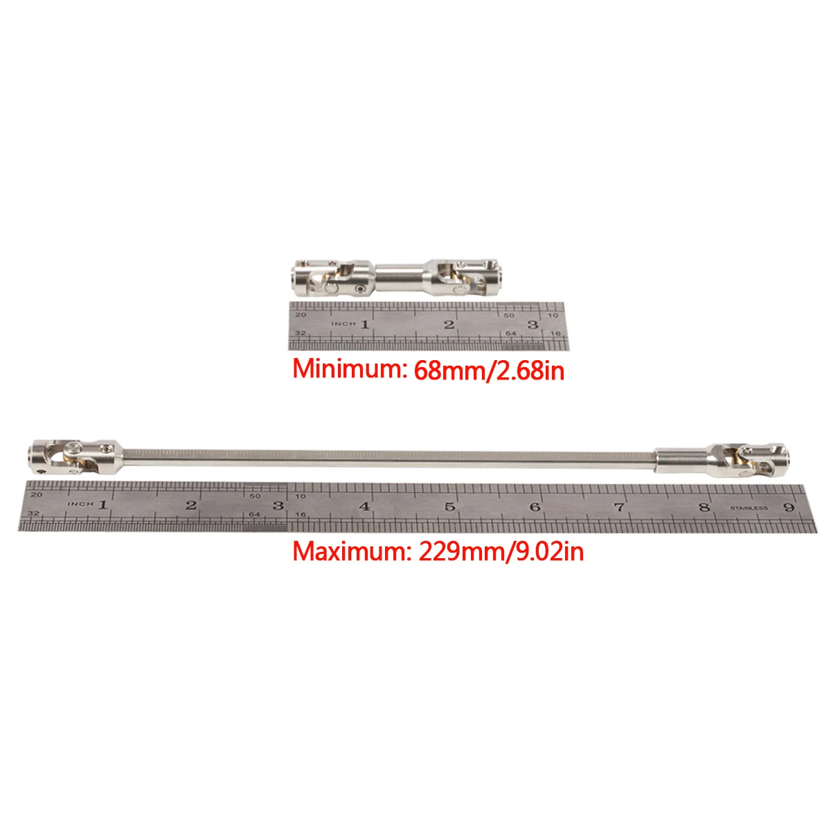 Stainless Steel Cut to Length  - Rc Crawler Axle Parts review and price