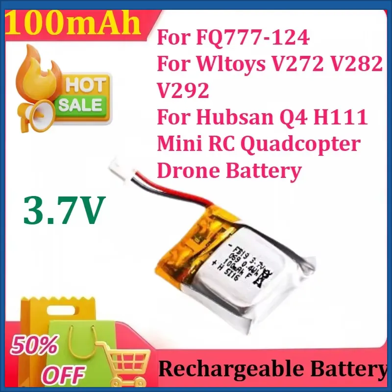 3.7V 100mAh Lipo Battery for F - Drone Fq777 Rc Quadcopter review and price