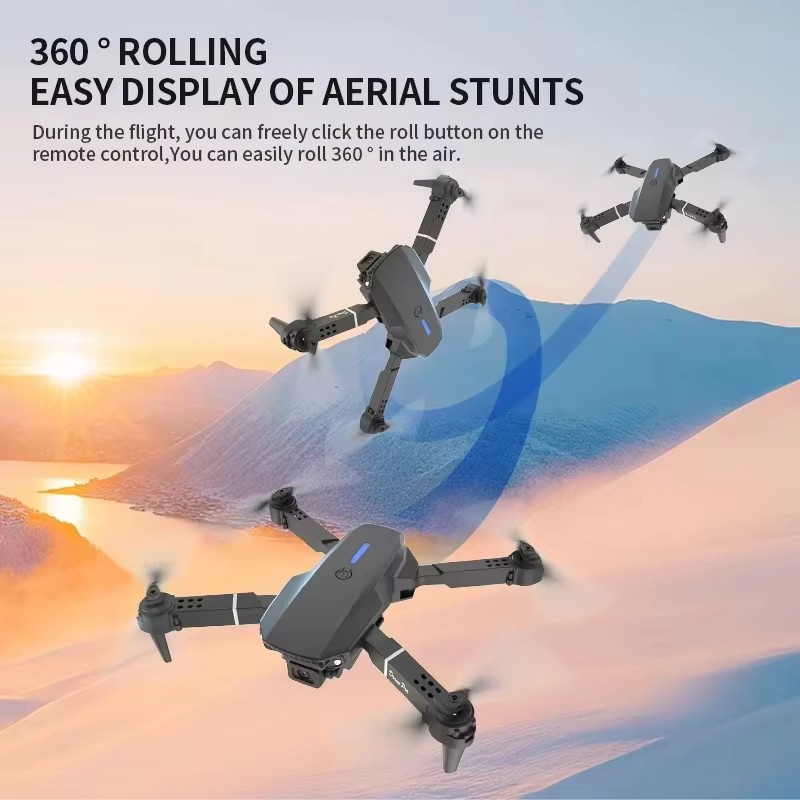 E88 Pro New Upgraded Drone 4K  - Drone Rc E88 Pro review and price
